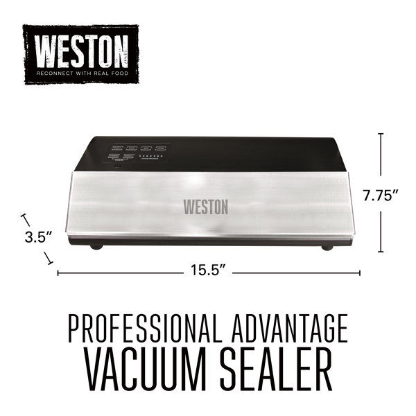 Weston Professional Advantage Vacuum Sealer & Reviews Wayfair